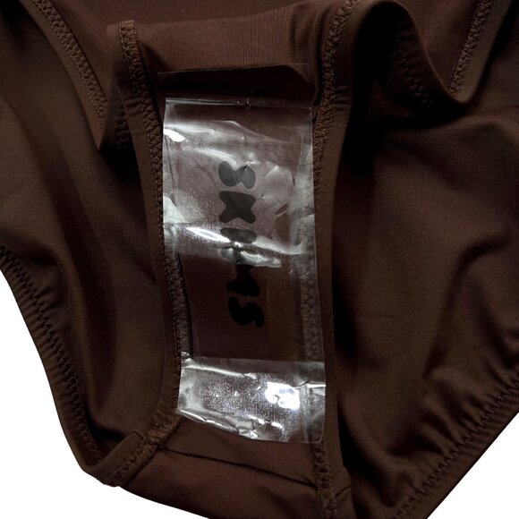 SKIMS Swim One Shoulder Monokini Coca Womens Large - Picture 8 of 12